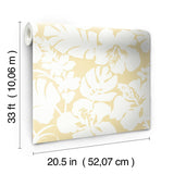 Wallpaper Hibiscus Arboretum Wallpaper // Yellow 