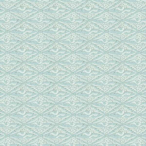 Wallpaper High Society Wallpaper // Blue 