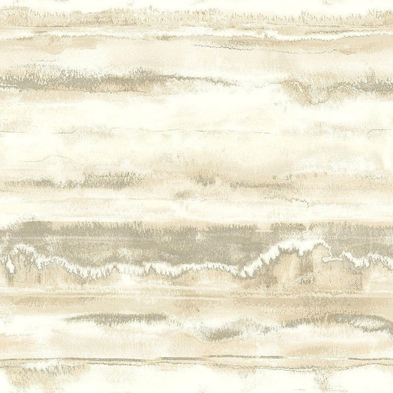 Wallpaper High Tide Wallpaper Sample // Cream 8 x 10 