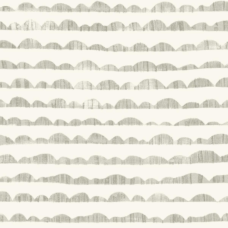 Wallpaper Hill & Horizon Wallpaper Sample // Grey 8 x 10 