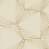Wallpaper Honeycomb Peel & Stick Wallpaper // Sand & Gold 