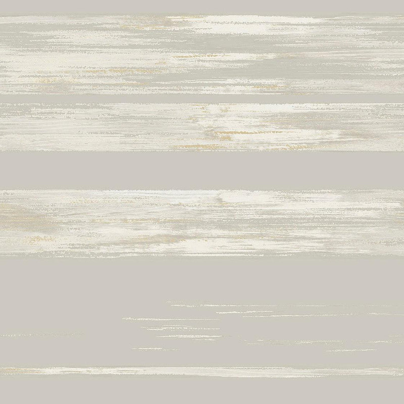 Wallpaper Horizontal Dry Brush Wallpaper Sample // Grey 8 x 10 
