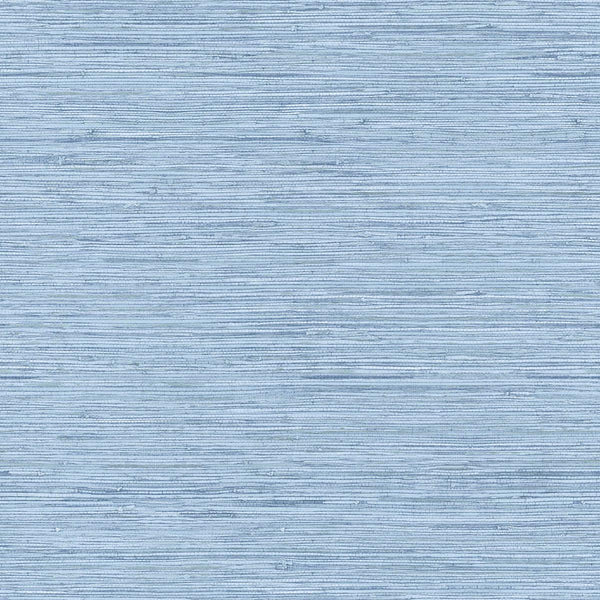 Wallpaper Horizontal Grasscloth Wallpaper // Light Blue 