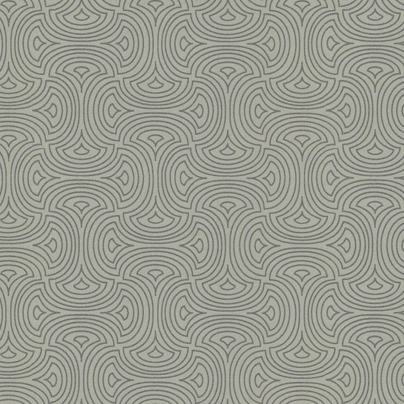 Wallpaper Hourglass Wallpaper Sample // Silver 8 x 10 