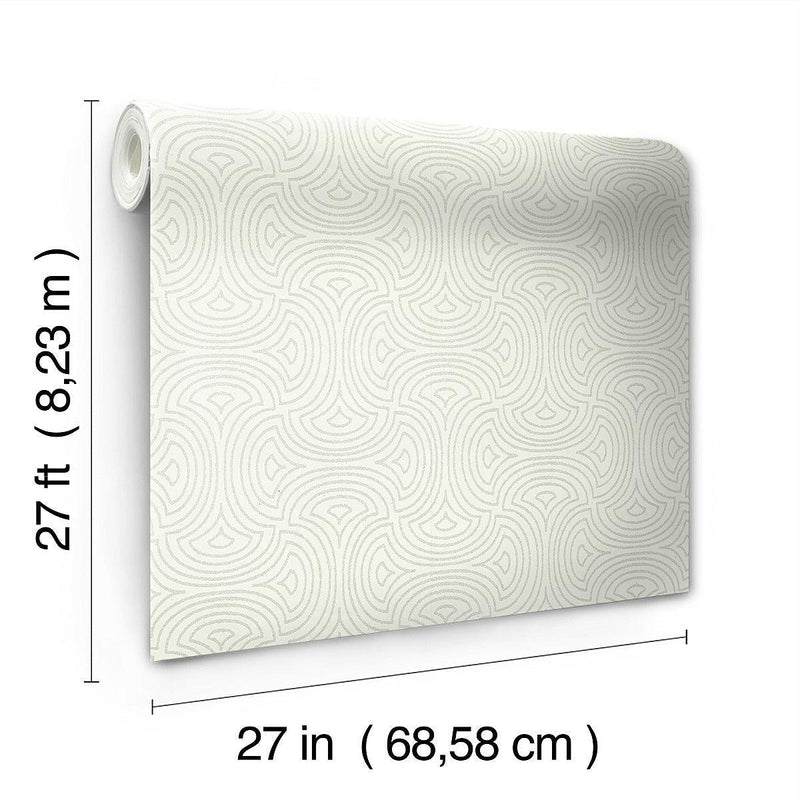 Wallpaper Hourglass Wallpaper // White 
