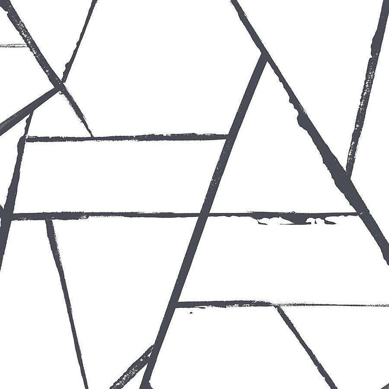 Wallpaper Intersect Wallpaper Sample // Black 8 x 10 