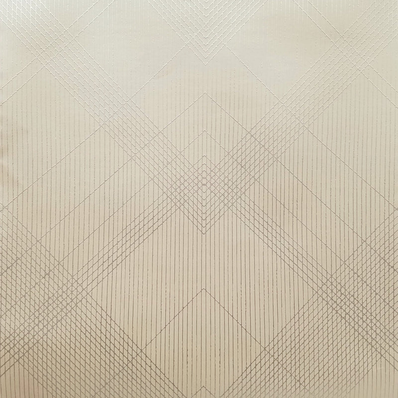 Wallpaper Jazz Age Wallpaper Sample // Beige Metallic 8 x 10 