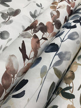 Wallpaper Joyful Eucalyptus Wallpaper // Grey & Taupe 