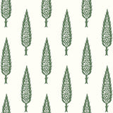 Wallpaper Juniper Tree Wallpaper // Green 