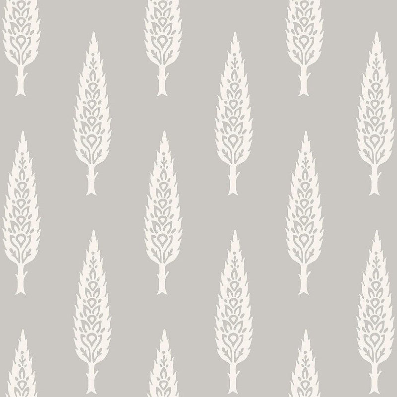 Wallpaper Juniper Tree Wallpaper // Grey 