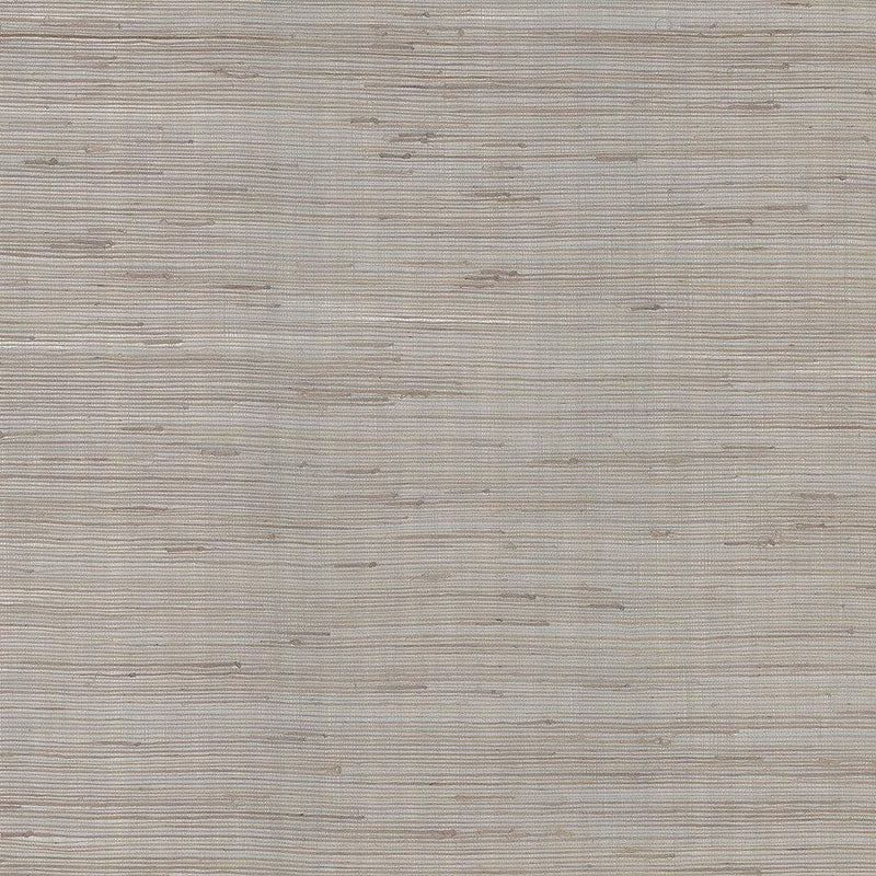 Wallpaper Jute Wallpaper Sample // Silver & Taupe Metallic 8 x 10 