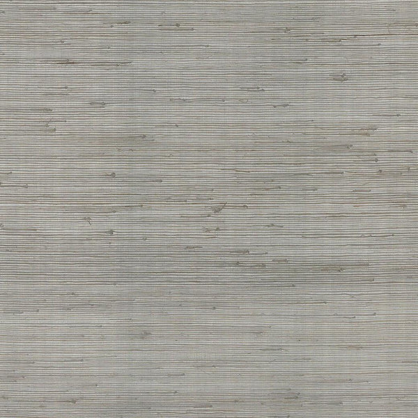 Wallpaper Jute Wallpaper // Silver & Blue Metallic 