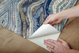 Wallpaper Kaleidoscope Peel & Stick Wallpaper // Blue 