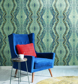 Wallpaper Kaleidoscope Wallpaper // Blue 