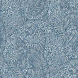 Wallpaper Kashmir Dreams Paisley Wallpaper // Blue 