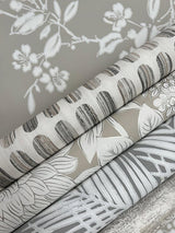 Wallpaper King Palm Silhouette Wallpaper // Grey 