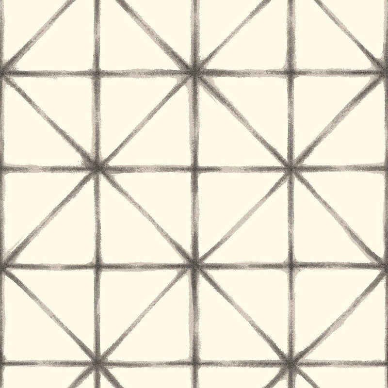Wallpaper Kumo Wallpaper Sample // Black 8 x 10 