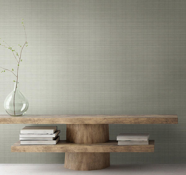 Wallpaper Laguna Abaca Peel & Stick Wallpaper // Grey 