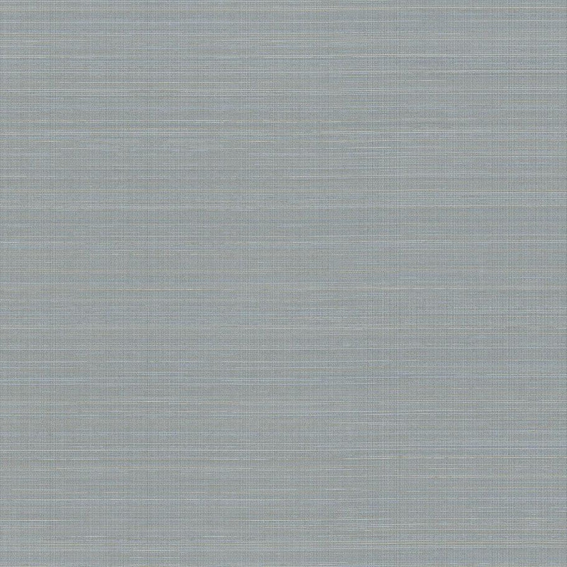 Wallpaper Laguna Abaca Peel & Stick Wallpaper Sample // Blue 8 x 10 