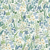 Wallpaper Lea Peel & Stick Wallpaper // Indigo 