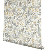 Wallpaper Lea Peel & Stick Wallpaper // Linen 