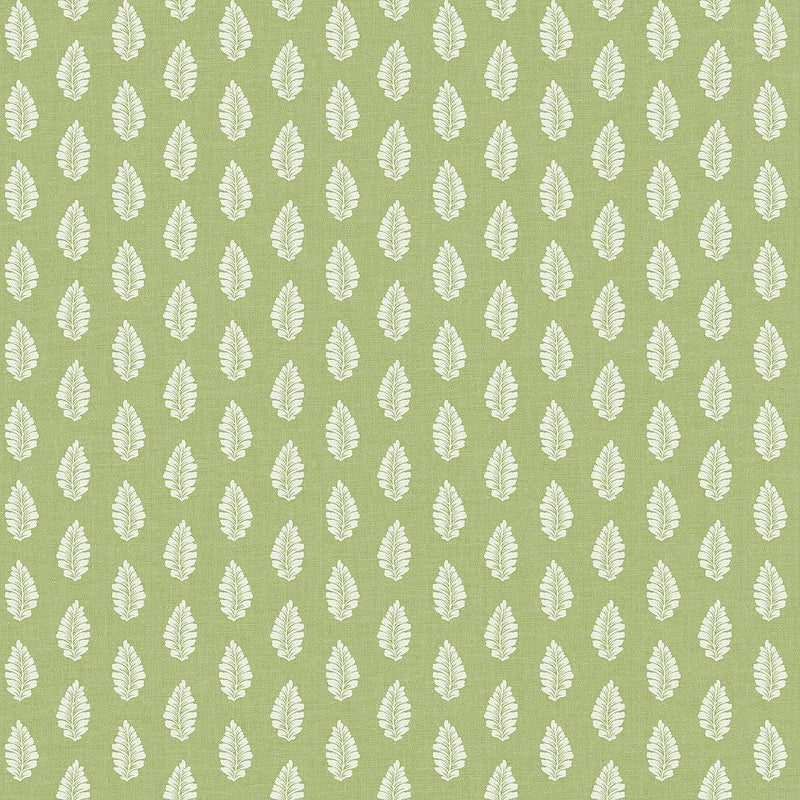 Wallpaper Leaf Pendant Wallpaper // Green 