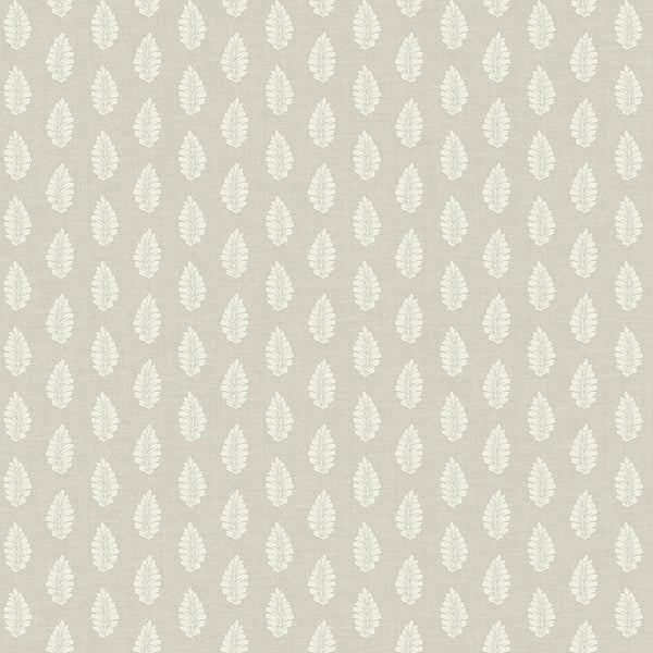 Wallpaper Leaf Pendant Wallpaper // Grey 