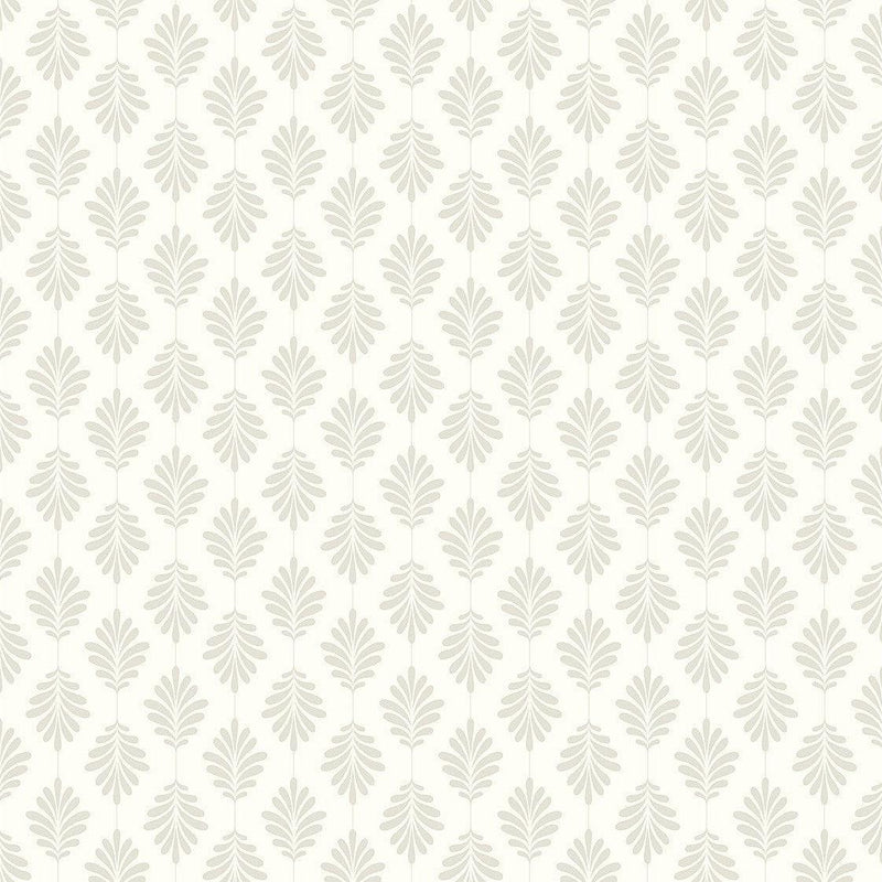 Wallpaper Leaflet Wallpaper Sample // Taupe 8 x 10 