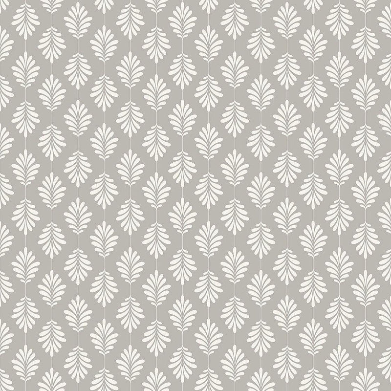 Wallpaper Leaflet Wallpaper Sample // White 8 x 10 