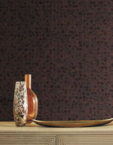 Wallpaper Leather Lux Wallpaper // Brown 