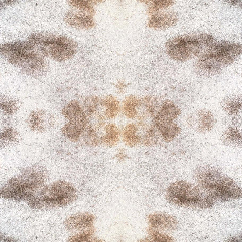 Wallpaper Leopard Appaloosa Peel & Stick Wallpaper Sample // Off White 8 x 10 