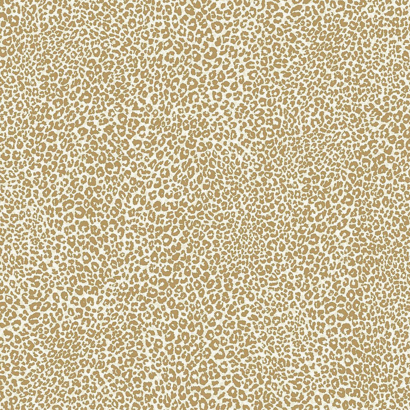 Wallpaper Leopard King Wallpaper // Gold 