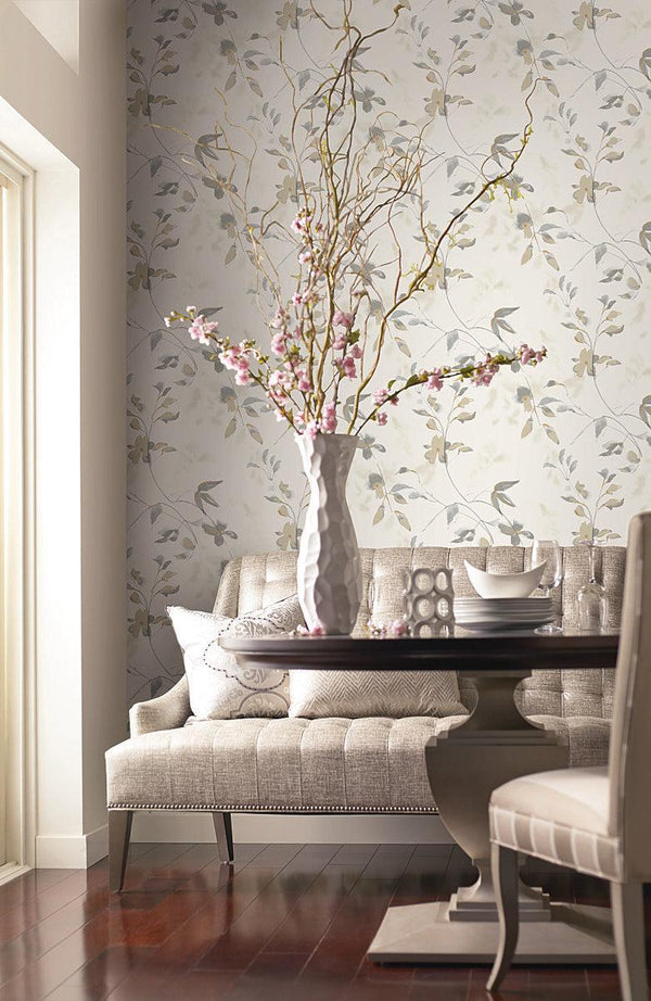 Wallpaper Linden Flower Peel & Stick Wallpaper // Soft Neutral 