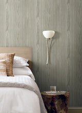 Wallpaper Linden Peel & Stick Wallpaper // Grey 