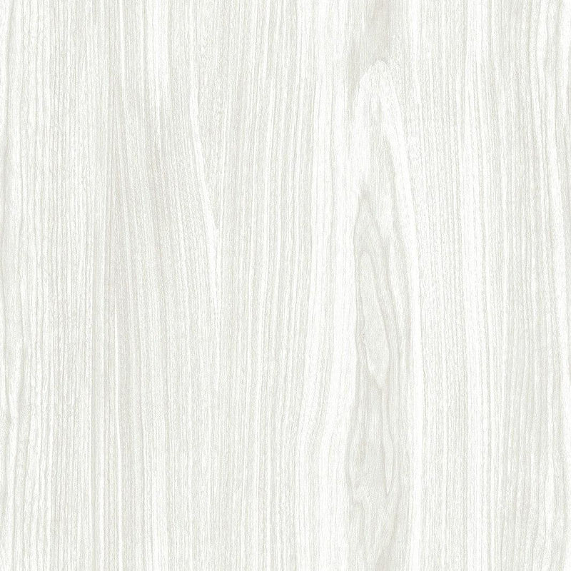Wallpaper Linden Peel & Stick Wallpaper Sample // White 8 x 10 