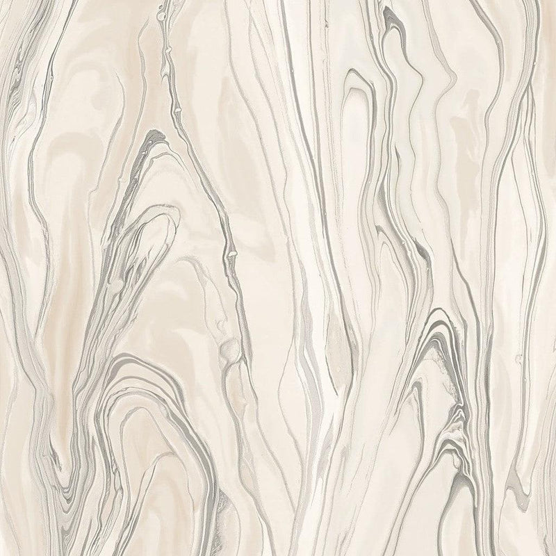Wallpaper Liquid Marble Wallpaper Sample // Pink 8 x 10 