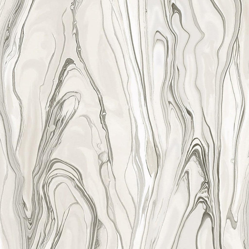 Wallpaper Liquid Marble Wallpaper Sample // Tan 8 x 10 