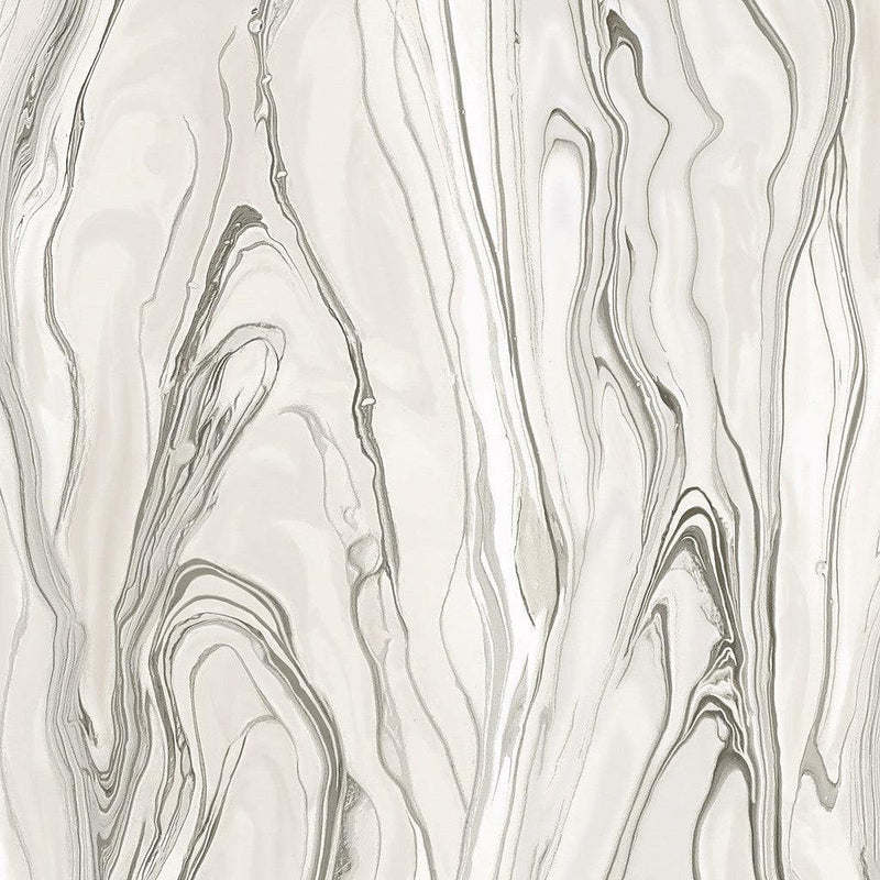 Wallpaper Liquid Marble Wallpaper // Tan 