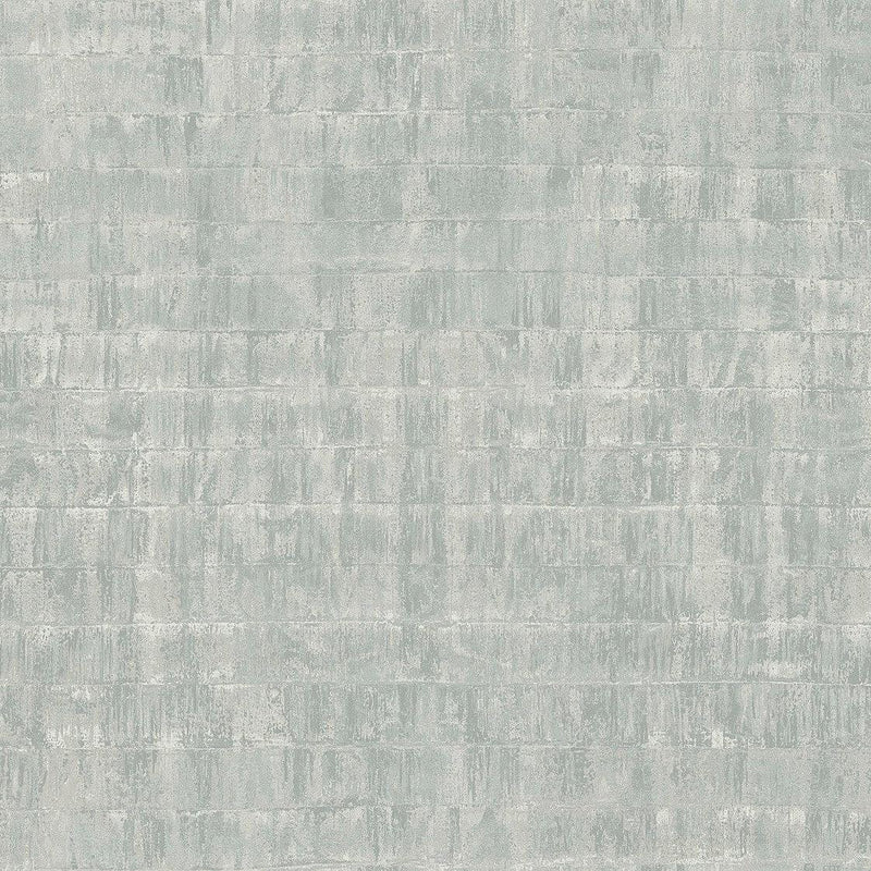 Wallpaper Liquid Metal Wallpaper Sample // Silver 8 x 10 