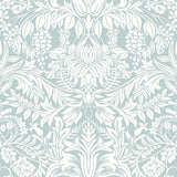 Wallpaper Lockwood Damask Wallpaper // Light Blue 