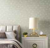 Wallpaper Luminous Gingko Wallpaper // Grey 