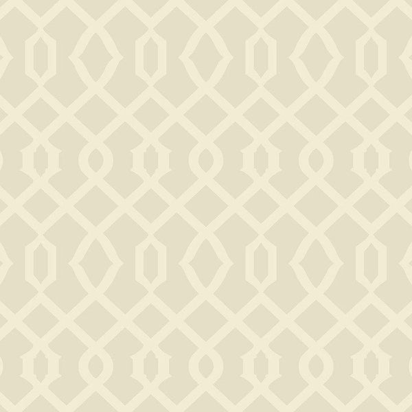 Wallpaper Luscious Wallpaper // Pearl Cream & Silver Metallic 