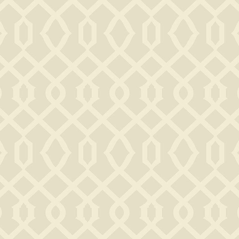 Wallpaper Luscious Wallpaper // Pearl Cream & Silver Metallic 