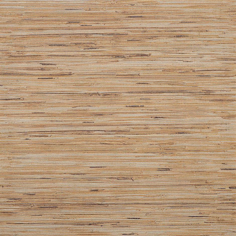 Wallpaper Lustrous Grasscloth Wallpaper Sample // Brown 8 x 10 