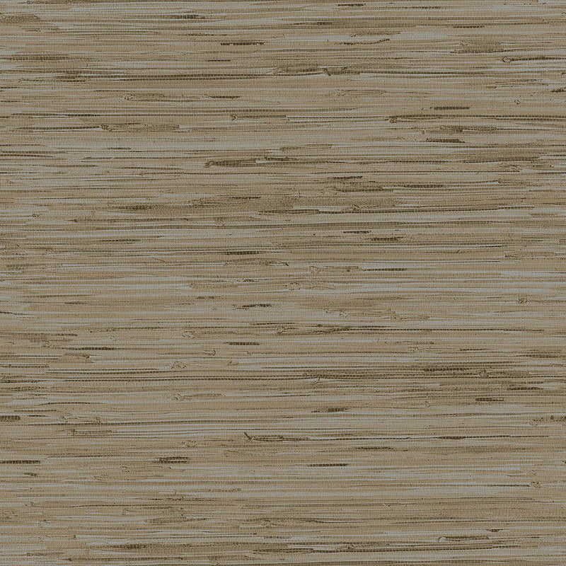 Wallpaper Lustrous Grasscloth Wallpaper Sample // Silver & Taupe 8 x 10 