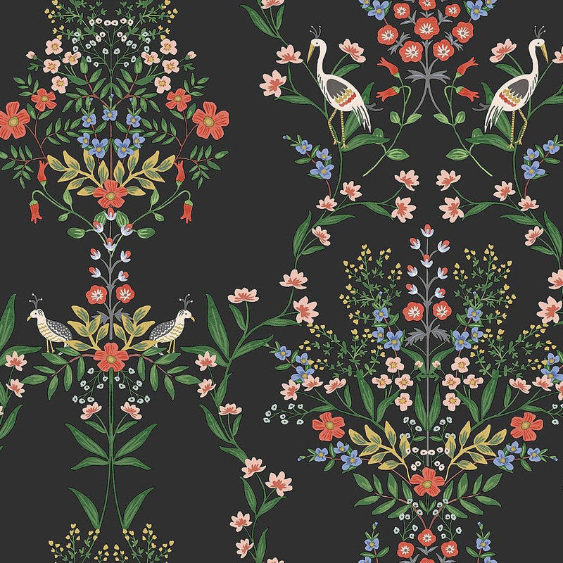 Wallpaper Luxembourg Wallpaper Sample // Black 8 x 10 