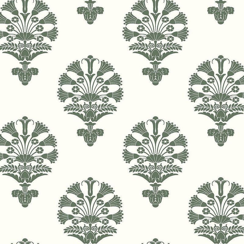 Wallpaper Luxor Wallpaper // Green 