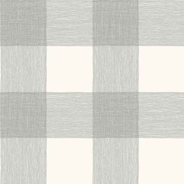 Wallpaper Magnolia Home Common Thread Peel & Stick Wallpaper // Black & White 