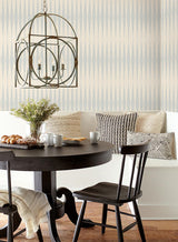 Wallpaper Magnolia Home Handloom Peel & Stick Wallpaper // Baby Blue 