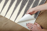 Wallpaper Magnolia Home Handloom Peel & Stick Wallpaper // Black 
